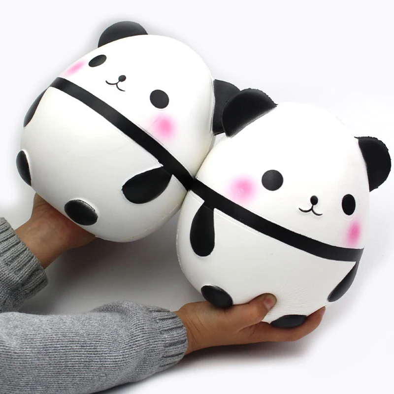 

Fast Shipping Real Pictures Big Size Squishy Panda and Bottle Squeeze Toy Funny Creativity Squeeze Abreact Stress Reliever Toy