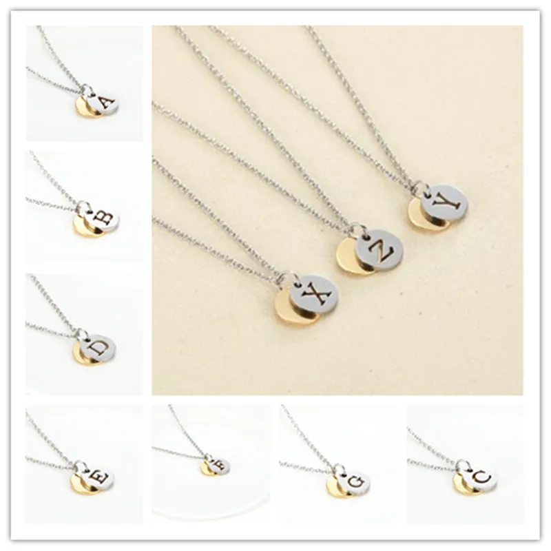 1 шт. цепочка с буквами из нержавеющей стали|necklace jewelry|jewelry goldmen jewelry gold |