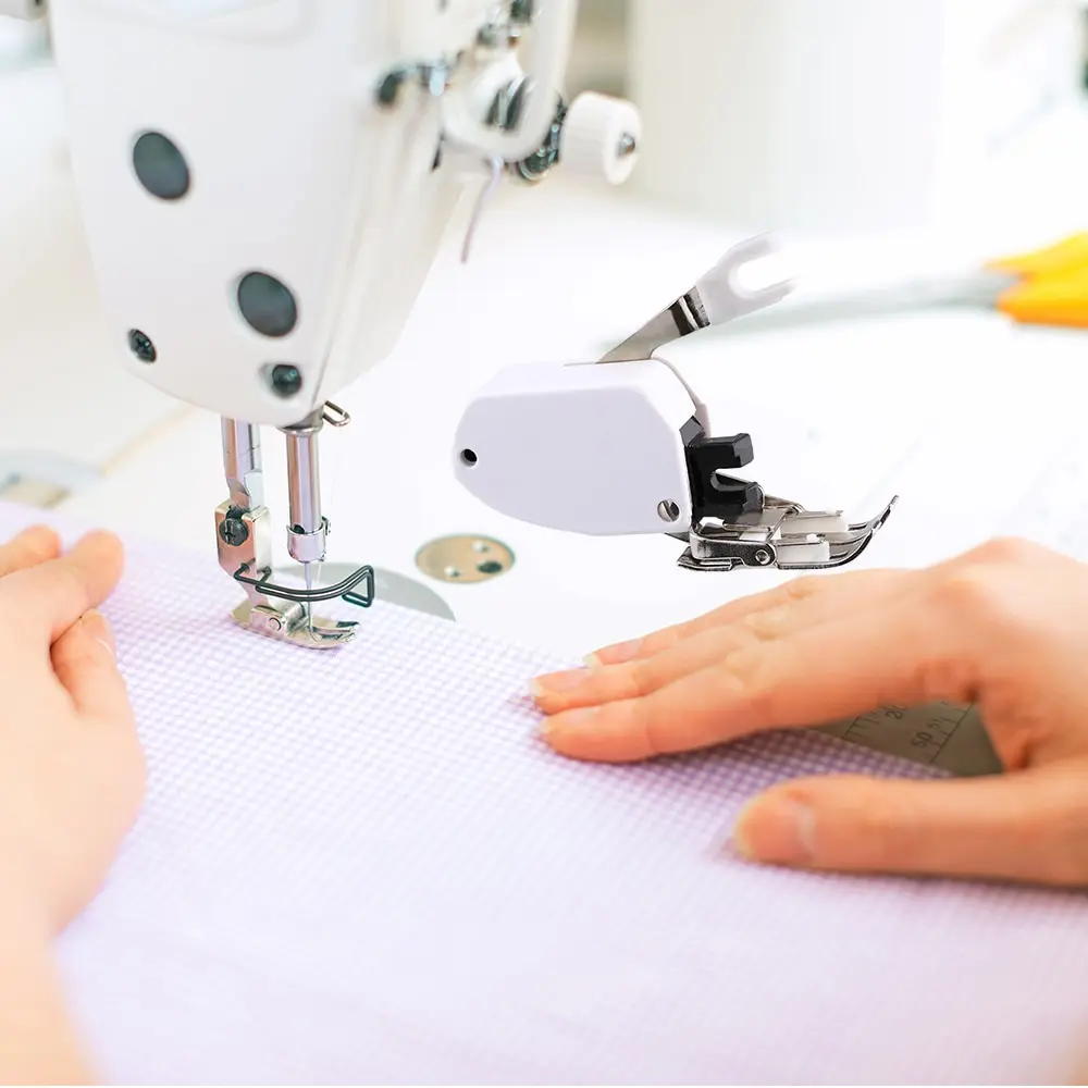 

Stainless Steel Multifunctional Home Sewing Machine Walking Foot Pressure Foot with Guide Rod for Brother Singer Juki