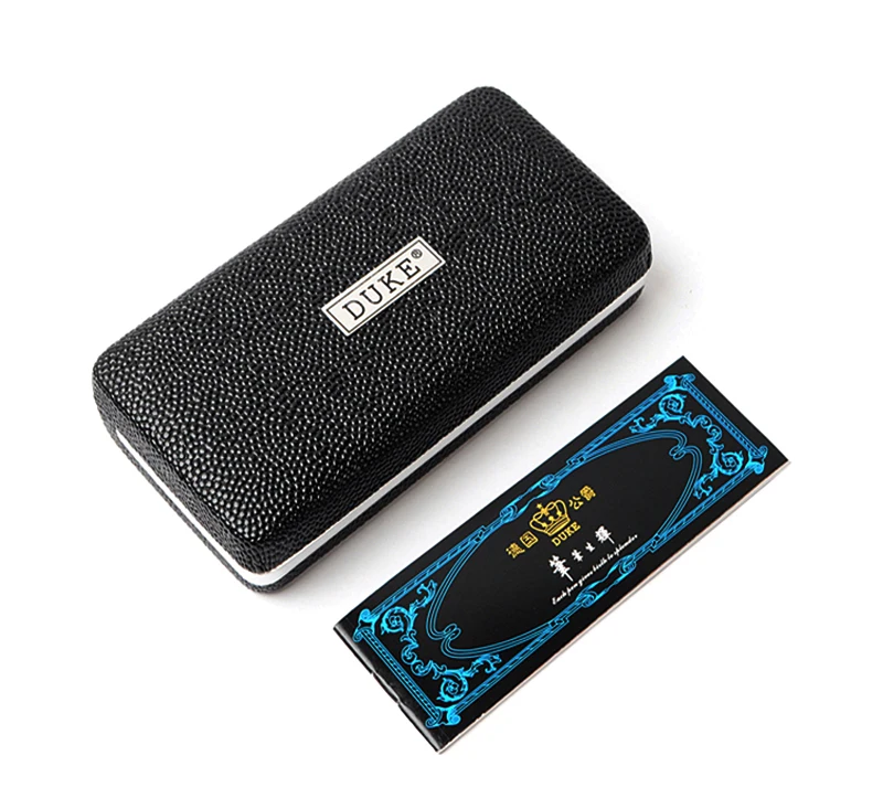 Conjunto de Duas Pontas com Caixa de Presente Ideal para Escrita e Pintura Caligrafia Fountain Duke 209 Aço Cor Preto Fosco & Pen 8 Presente, Ideal para Escrita e Pintura, cor Preto fosco