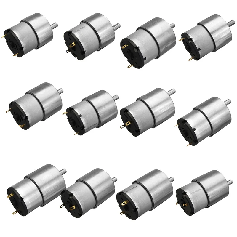 

DC 12V Shaft Electric 520 Gear Box Motor Speed Reduction Control Controller 73MM