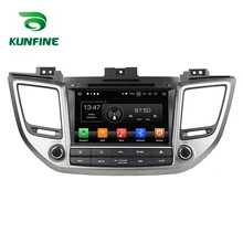 4 GB di RAM Octa Core Android 8.0 Navigazione Dell’automobile DVD GPS Multimedia Player Car Stereo per Hyundai IX35 Tucson 2015 2016 2017 Radio