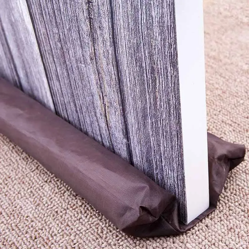 

Door Brown interior or exterior doors and windows protecter Guard Wind Dust Blocker Sealer Stopper Insulator Door Stops