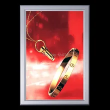 СВЕТОДИОДНЫЙ алюминиевый каркас Slim Light коробка A3/реклама светло коробки дисплей