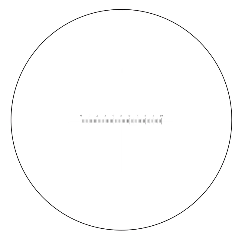 DIV = 0,1 мм микроскоп слайды микроскоп окуляр объектив микрометр калибровки слайд с Крестовая сетка масштабирования