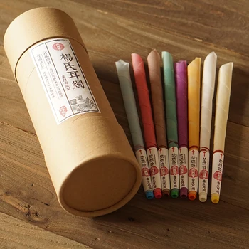 

Aromatherapy ear acupuncture massage moxa detoxification ear moxibustion massage stick 20pcs