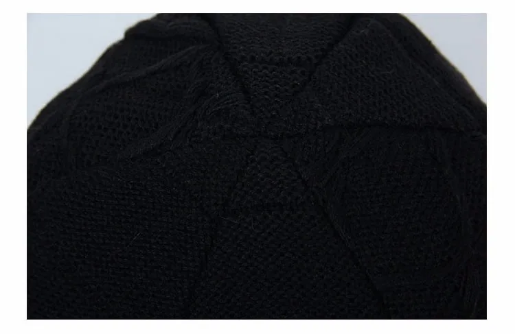 mens winter knit skullies beanies for men stocking hat beanies for men (2)
