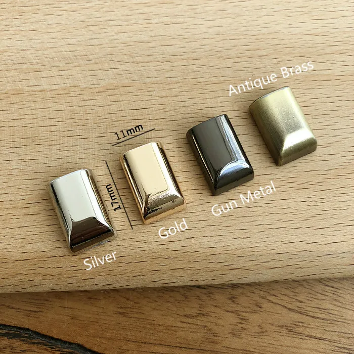 

4 colors Zipper Bottom End Stopper Lock 8pcs Replacement DIY A Closed End Zipper For Bags Leather Craft Shoes Sewing Accessories