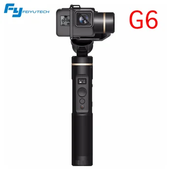 

FeiyuTech G6 Gimbal for Action Camera Update Version G5 Wifi + Blue Tooth Screen Elevation Angle for Hero 6 5 RX0 Mini Camera
