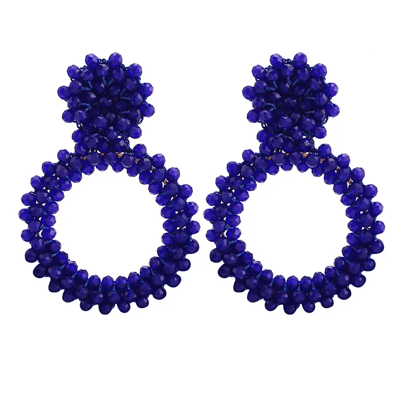 New Fashion Tassel Dangle Earrings For Women Wedding Party Gift Drop Jewelry Hot Bijoux Statement Earring Wholesale (11)