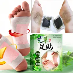 Детокс пластырь для ног полынь 10 шт. = 5 пар для удаления влаги улучшает сон теплые ноги для похудения Китайский травяной ЧИСТЫЙ токсин для