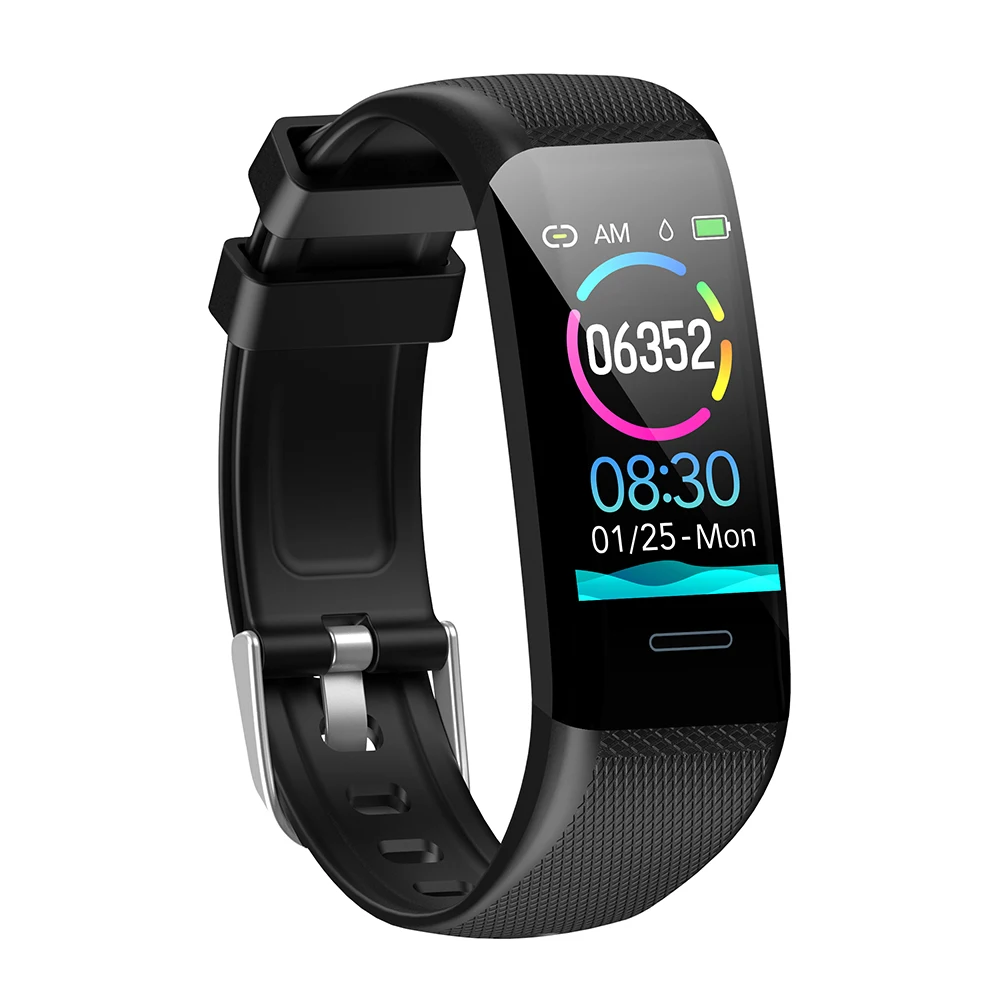 

Men Sport Fitness Tracker Smart Heart Rate Monitor Bracelet Calories Waterproof IP67 Smart Band Women Smartwatch