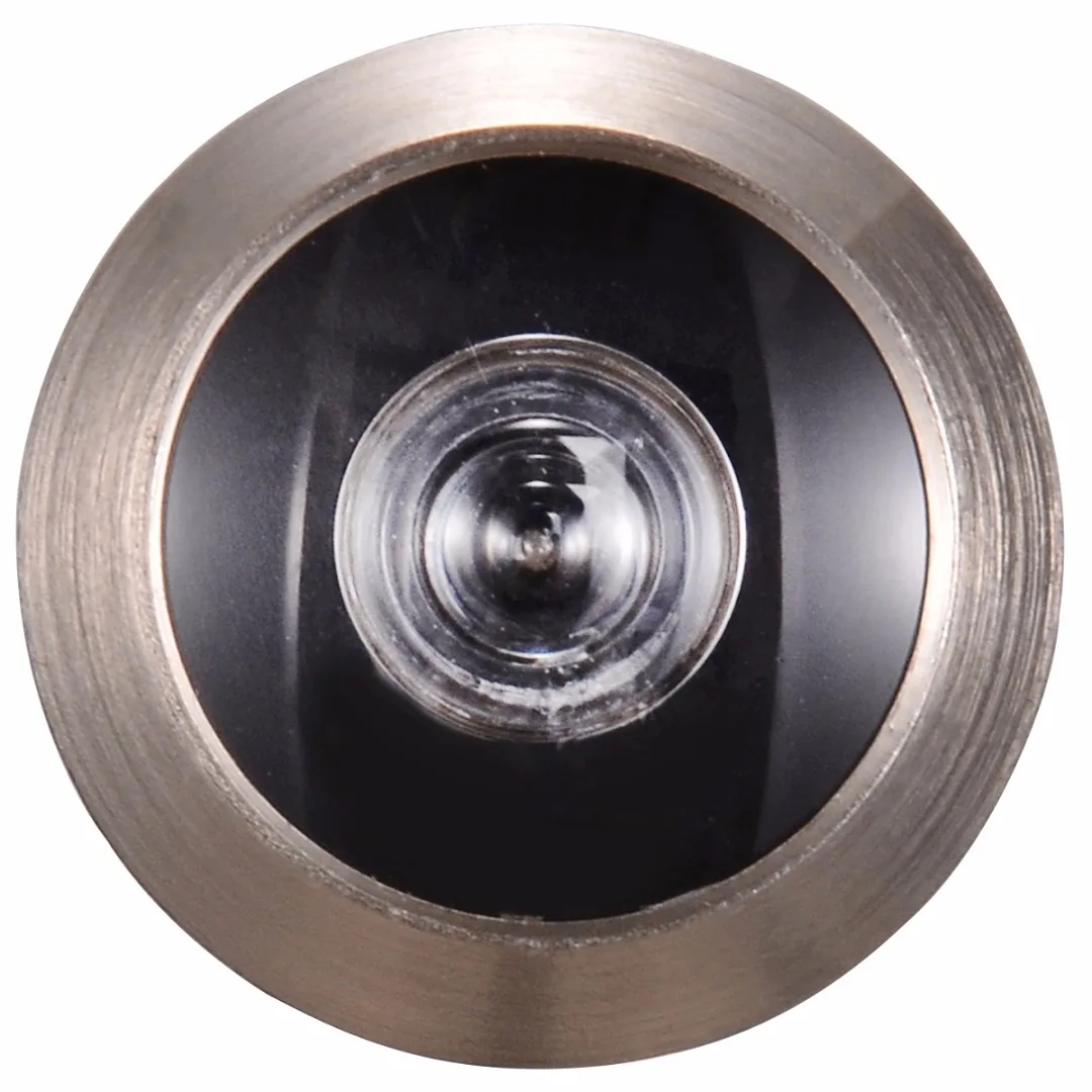 Universal Door Eye Viewer Hidden Pinhole 200 Degree Adjustable Glass Lens Peephole Security Door Hardware
