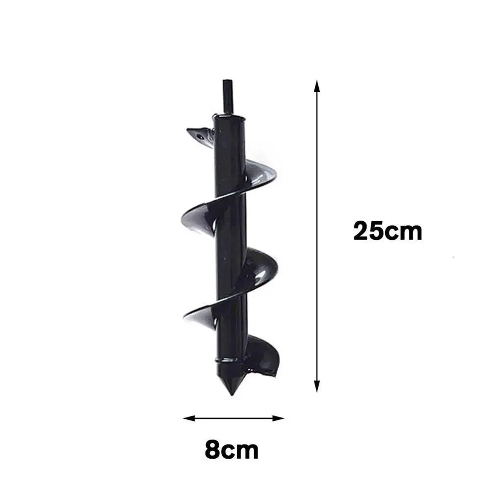 Садовый Бур, спиральное сверло, ручное сверло, электрическое сверло, наземное сверло, орошающее посадочное сверло, сверло, копает отверстие для колбы
