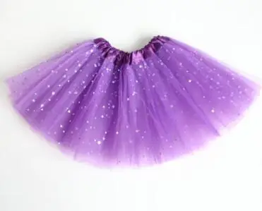 11 цветов, бальное платье, юбка-пачка принцессы для маленьких девочек, детская праздничная одежда для балета, Одежда для танцев, юбка-американка - Цвет: deep purple