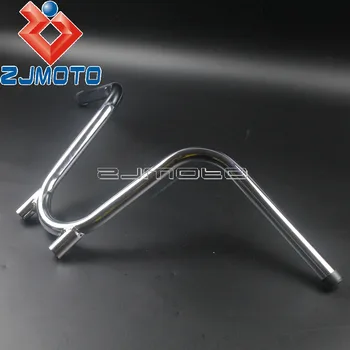 

Universal Motorcycle 7/8" Handlebar Pullback Bar For Honda Yamaha Suzuki Kawasaki Chrome 22mm Bootlegger Handlebar