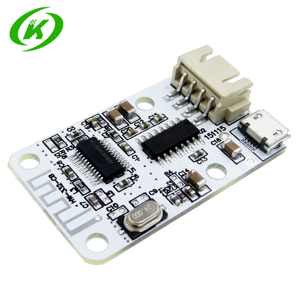 

Wireless USB Power Bluetooth 4.0 Module Audio Receiver Steady Digital AMP Amplifier Board Bluetooth Module Speakers 3W+3W