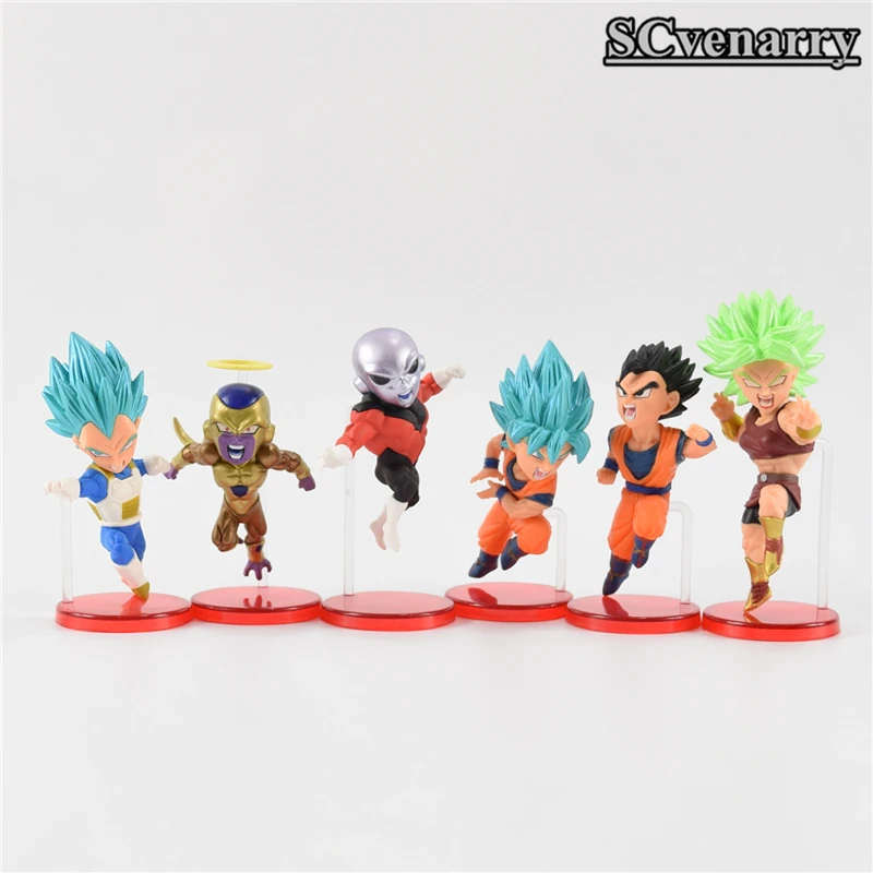 35 шт./компл. WCF Супер Saiyan игрушка для куклы Фриза Бог супер Гоку Вегета Кале сон