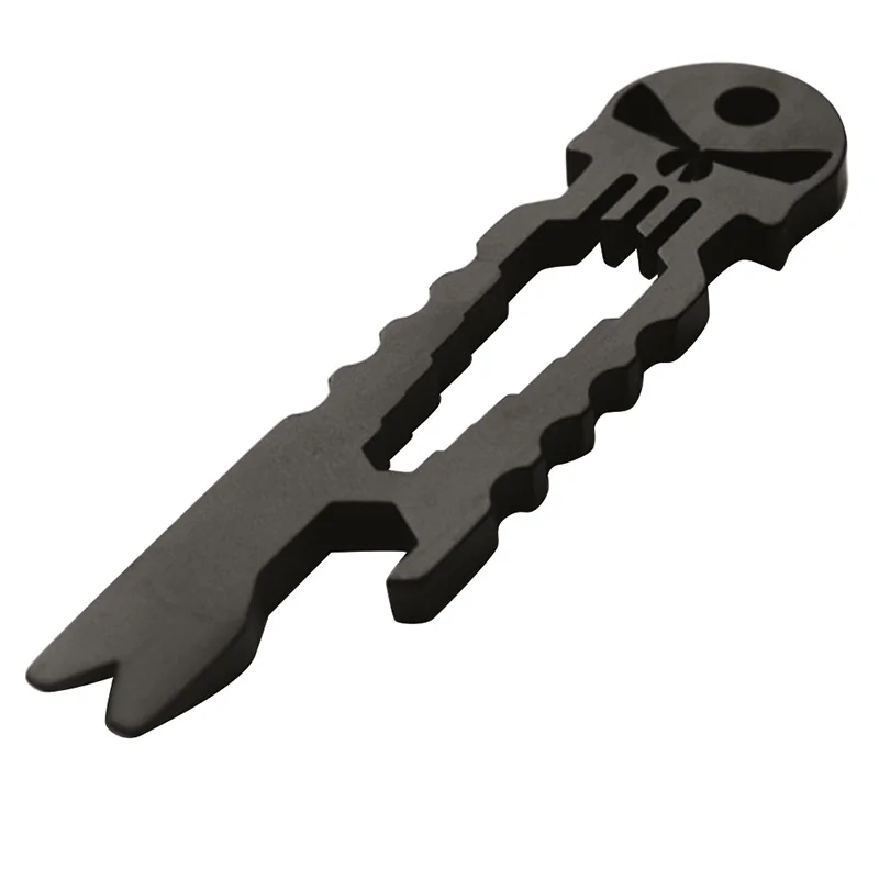 

Portable Multitool For Outdoor Camping Skull Tactical Survival Survival EDC Kits Multifunction Wrench Key Chain Bottle Opener