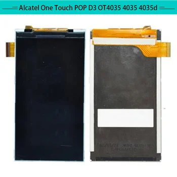 

5pcs For Alcatel OneTouch Pop D3 4035A 4037A OT-4035A OT-4037A 4035D 4036E LCD Dispaly Screen Glass Digitizer Free Shipping