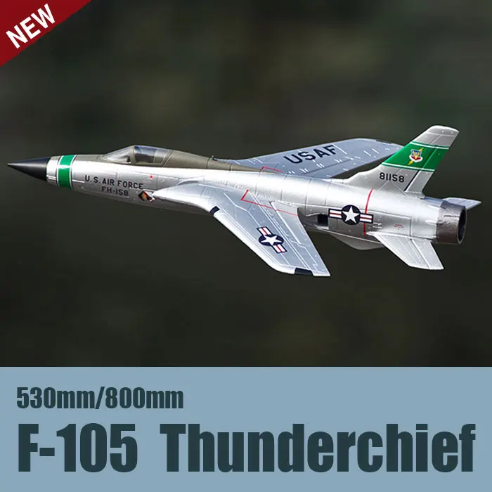 EPO RC Самолет RC модель ру аэроплана хобби игрушка 64 мм EDF FREEWING F-105 гром CHIEF 64 EDF JET plane PNP Набор