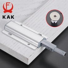 Kak-fixador de porta de armário, prendedor de liga de alumínio, invisível, para cozinha, trava magnético