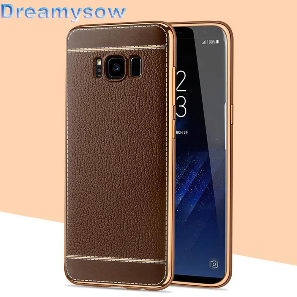 

Phone Case For Samsung Galaxy S9 Plus S6 S7 Edge S8 Plus A5 2016 2017 Note 9 Cover Soft Leather Casing