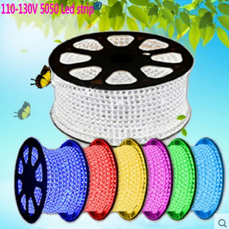 Светодиодная лента 110 SMD гибсветильник 1 м/2 м/3 м/4 м/5 м/6 м/7 м/8 м/9 м/10 м/15 м 5050 в/20 м/25