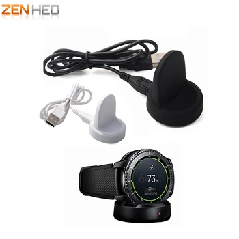 

Wireless Charging Dock Cradle Charger For Samsung Gear S3 Classic Frontier Watch High Quality Chargers Smart Watch Charging Dock