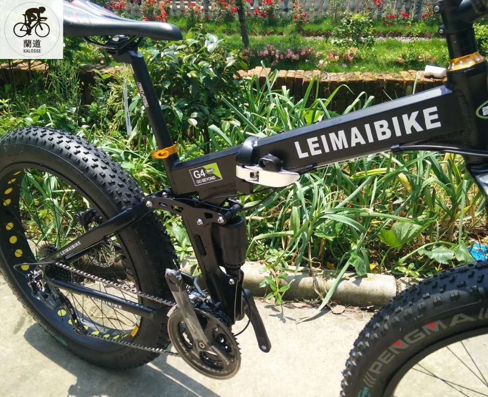 Kalosse Beach bicycle Aluminum alloy frame 26*4.0 tires , snow mountain bike , bicicleta mountain bike , 21/24/27/30 speed