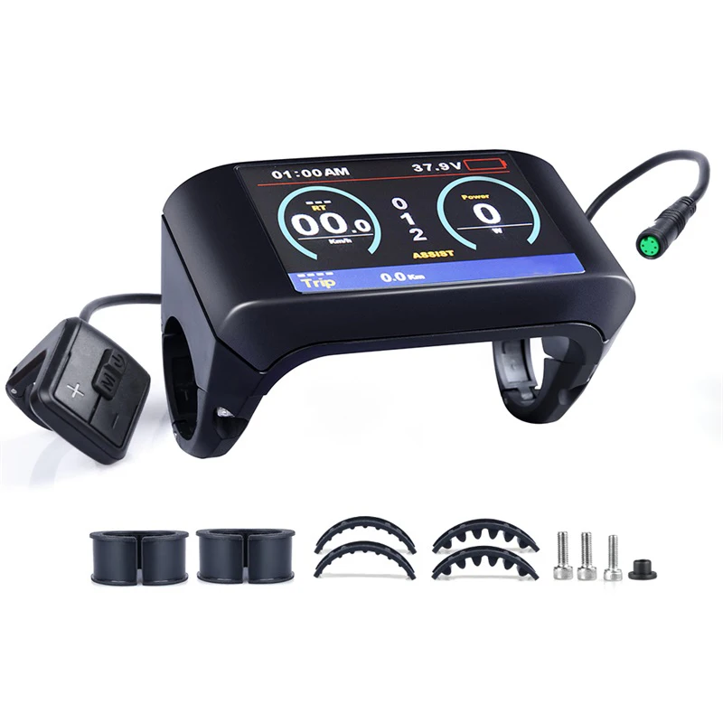 

TFT 750C 3.2 inch High-Contrast IPS Colorful Dot Screen Display For Bafang Mid Motor BBS01B BBS02B BBSHD eBike Speedometer