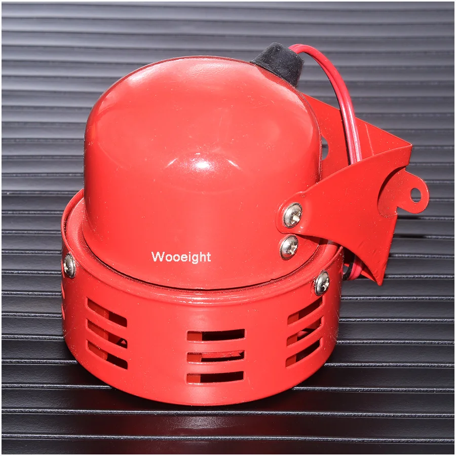 Wooeight Universal Automotive Motorcycle Red 12V 3 Driven Air Raid Siren Horn Speaker Alarm For Car Truck Motor Boat (2)