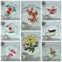 Этнический белый вышитый Шелковый платок сувенир для свадебной вечеринки китайский стиль женские модные аксессуары маленький платок 23x23 см