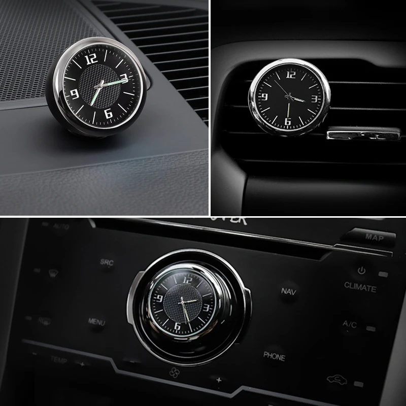 Automobiles Car Clock Pointer Luminous Car Watch For Auto Air Vent Clip Clock Ornament Quartz Digital Clocks Interior Accessory Automobiles Car Clock Pointer Luminous Car Watch For Auto Air Vent Clip Clock Ornament Quartz Digital Clocks Interior Accessory