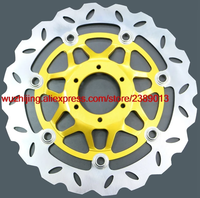 Rear Brake Rotor 1997年から2003年ホンダGL 1500 Valkyrie GL F6Cのセットフロント リアブレーキ