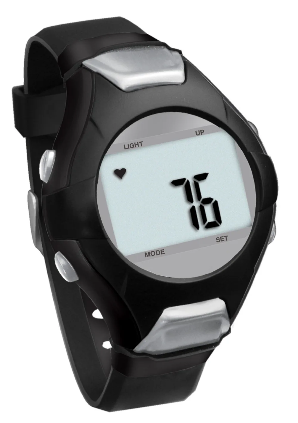 analog heart rate watch
