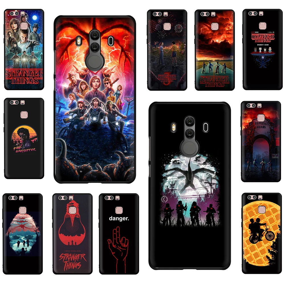 

Stranger Things Soft Silicone phone case for Huawei P8 P9 P10 P20 Mate 10 20 Pro Lite Plus Mini P Smart 2019