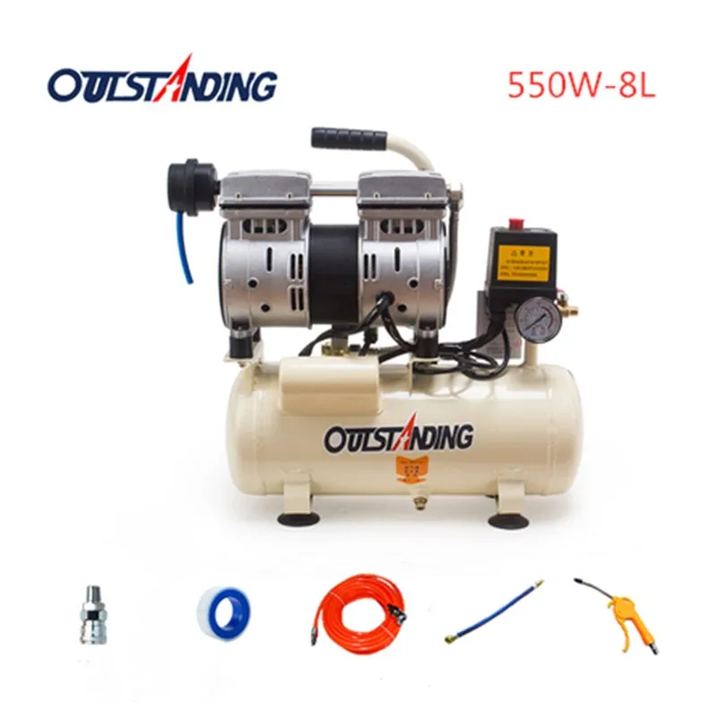 

Air Compressor Quiet And Oil-free 550W 8L For Autoclave Bubble Remover And OCA Vacuum Laminator