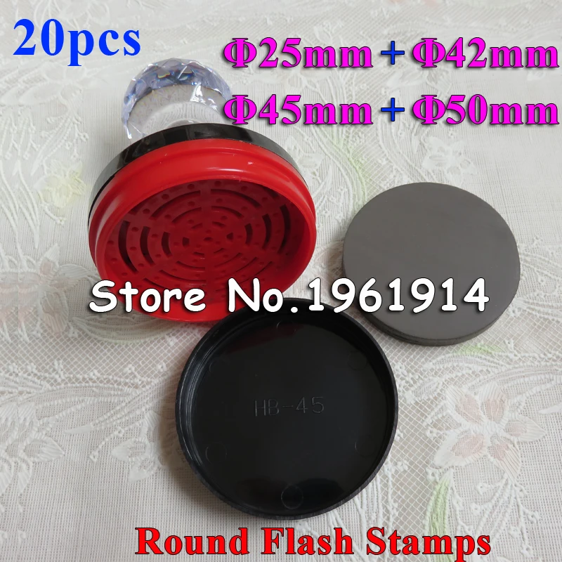 42MM Rubber Stamp Pad 20PCS 