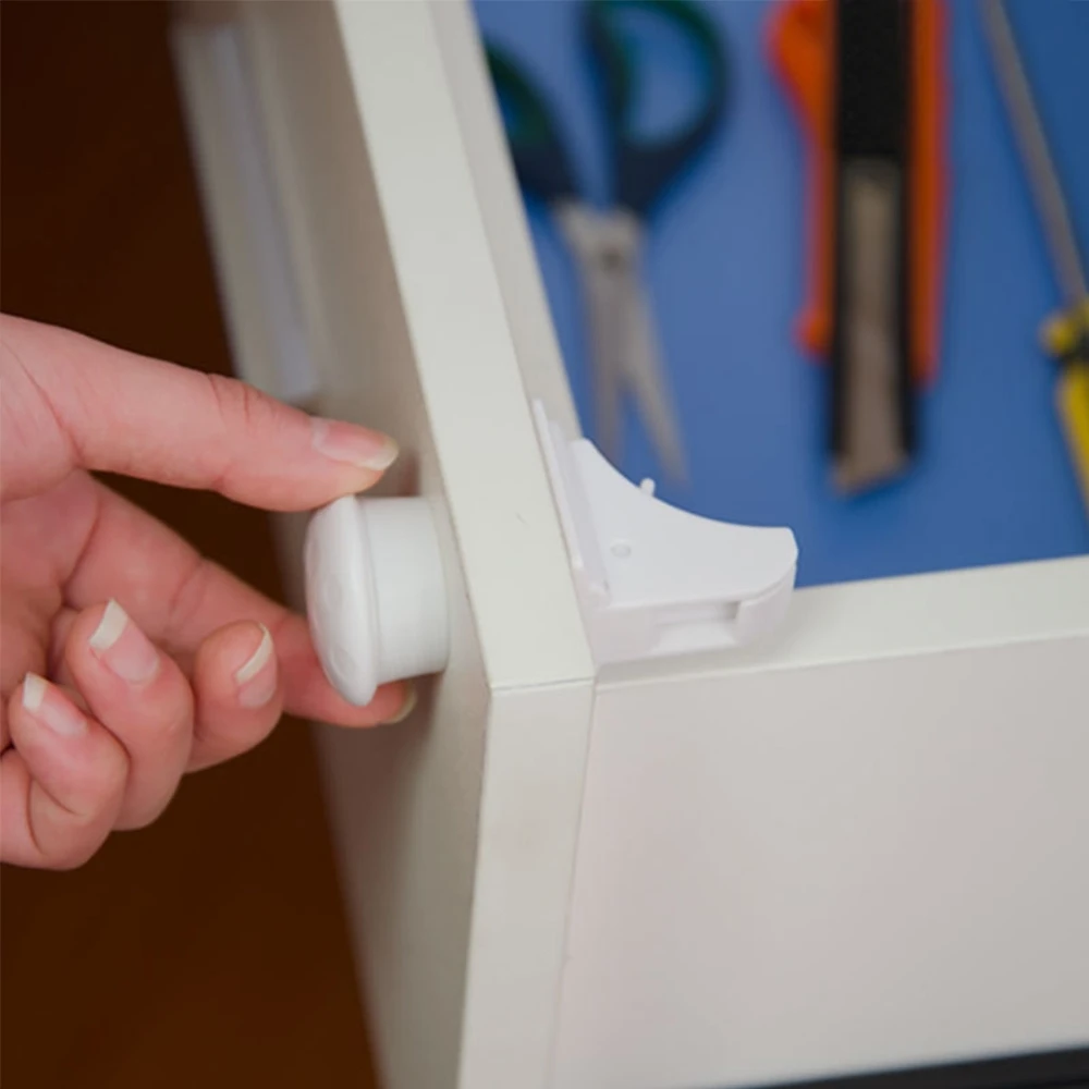 

Magnetic Child Lock Baby Safety Cabinet Lock Children Protection Kids Drawer Locker Baby Securite Enfant Childproof Locks Enfant
