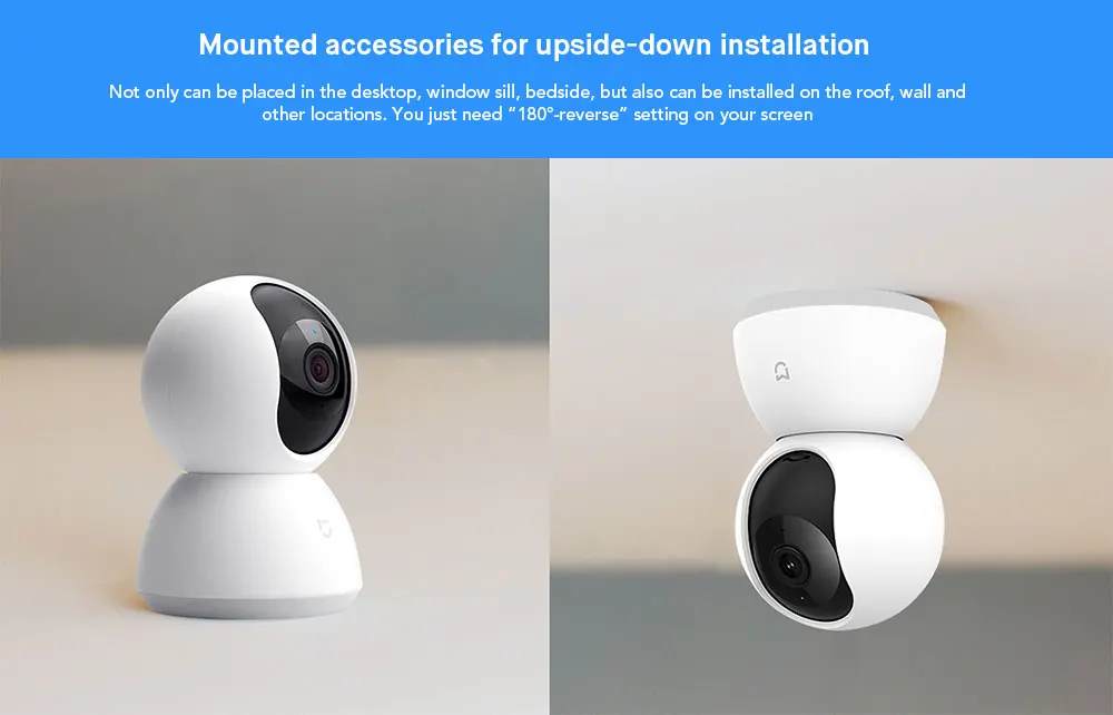 Original Xiaomi MiJia 1080P 360 Degrees Home Panoramic WiFi IP Camera