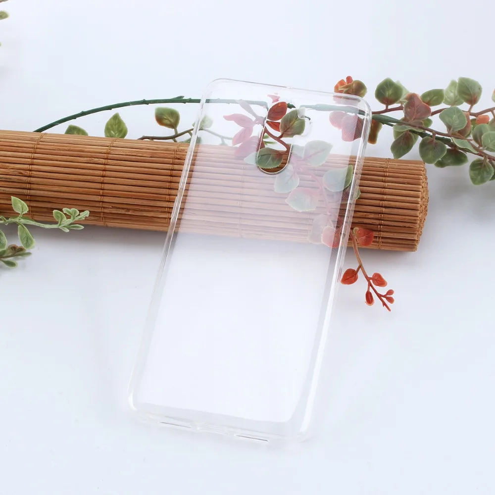 MXHYQ الفاخرة كامل حماية مضاد للخبط TPU سيليكون شفاف الغطاء الخلفي حالة ل Elephone U برو للهاتف حالات غطاء