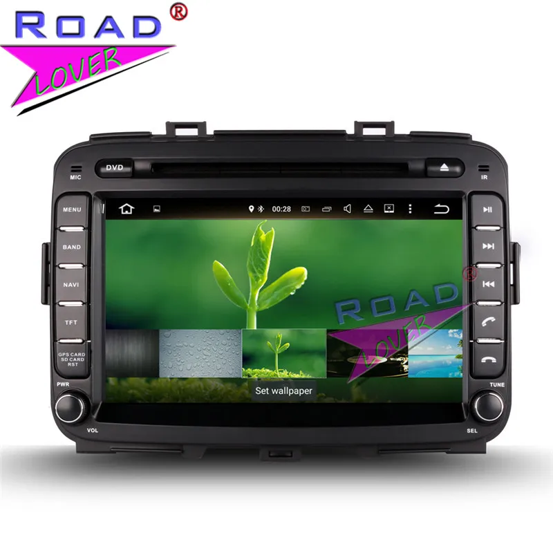 Excellent Roadlover Android 9.0 Car DVD Automotive Player Radio For KIA CAarens 2013- New Stereo GPS Navigation Magnitol Double Din Video 1