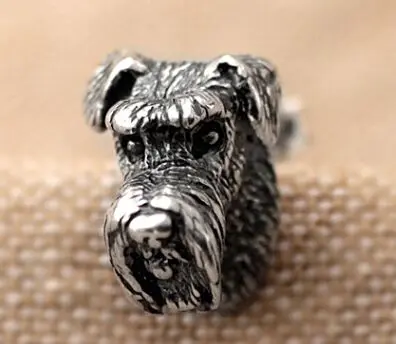 Regalrock милые шнауцер собака терьер Женские Ювелирные серьги-гвоздики