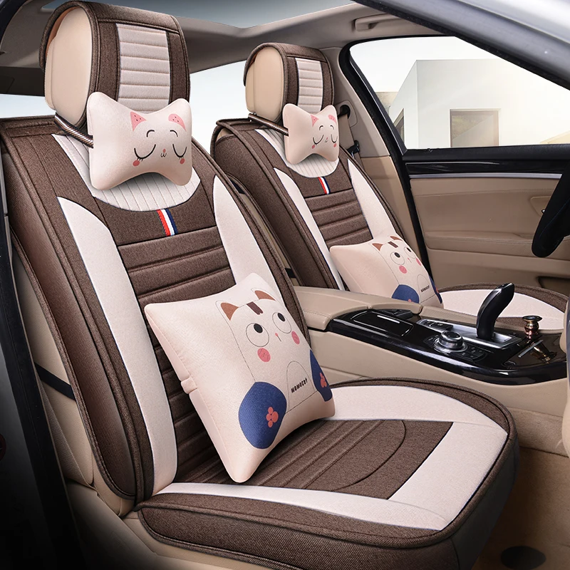 

WLMWL Universal Leather Car seat cover for BYD all models FO F3 SURUI SIRUI F6 G3 M6 L3 G5 G6 S6 S7 E6 E5 car styling