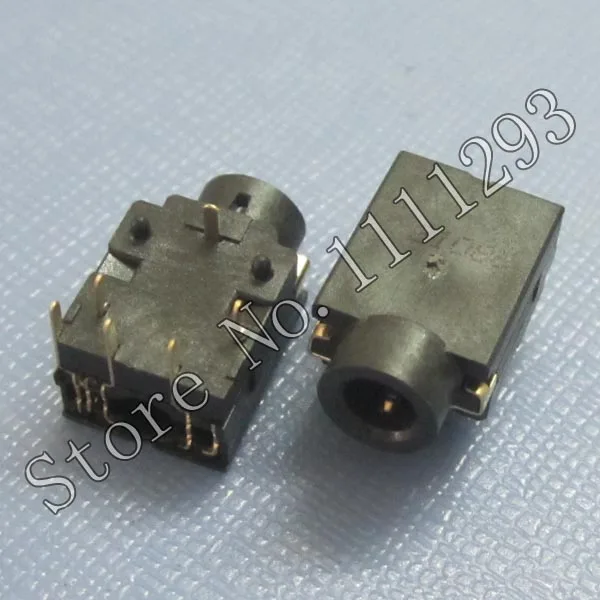 Free shipping 10pcs/lot Headphone Jack , Audio Jack , MIC Jack for HP Dell NEC etc Laptop