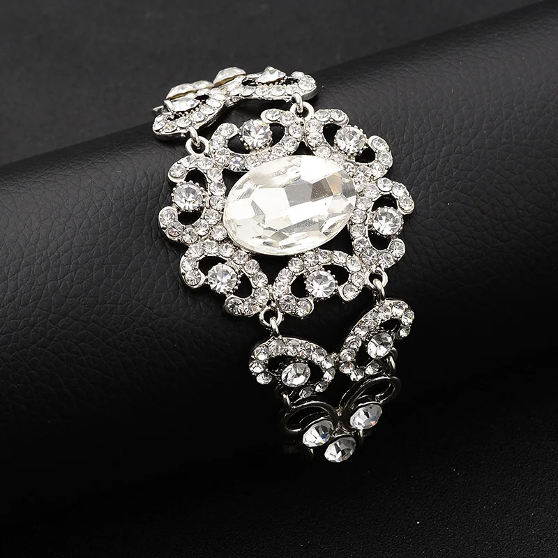 Корейский стиль новинка 2017 браслет невесты со стразами модные ювелирные