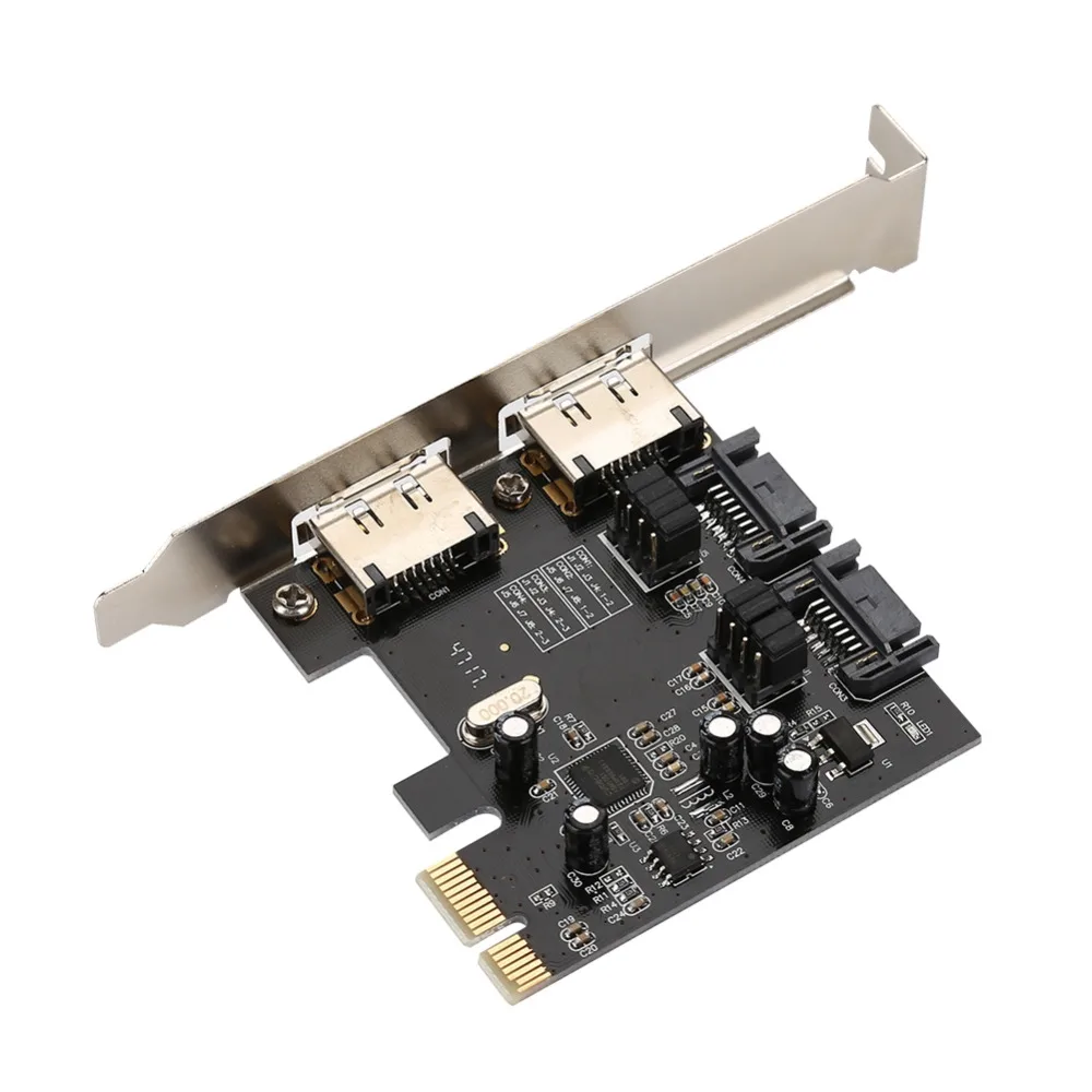 

High Speed Desktop Computer PCI-E to SATA3.0 Expansion Board Card Adapter