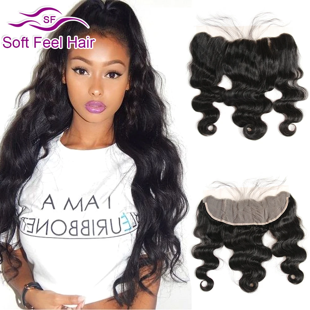 

Brazilian Lace Frontal Closure Body Wave Full Lace Frontal Closure Free Part 13x4 Ear To Ear Lace Frontal With Baby Hair Human