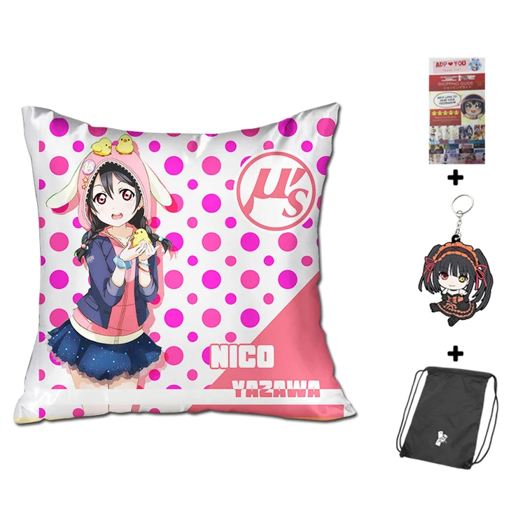 Hobby Express Yazawa Nico Love Live 40x40cm Square Anime Dakimakura